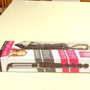 Bubble curling wand